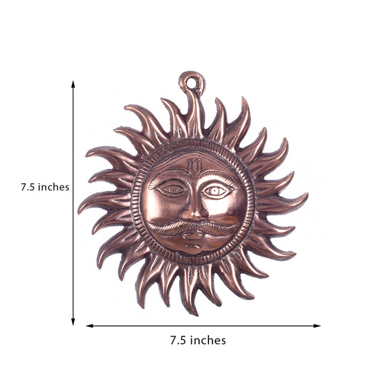 HomeSutra Metal Wall Hanging of Sun