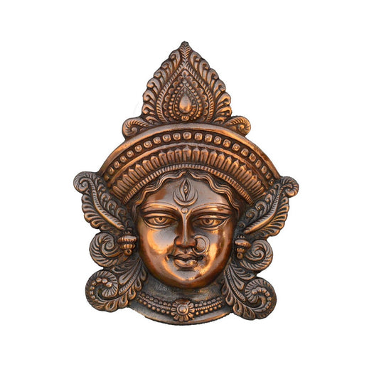 HomeSutra Metal Goddess Durga Wall Hanging