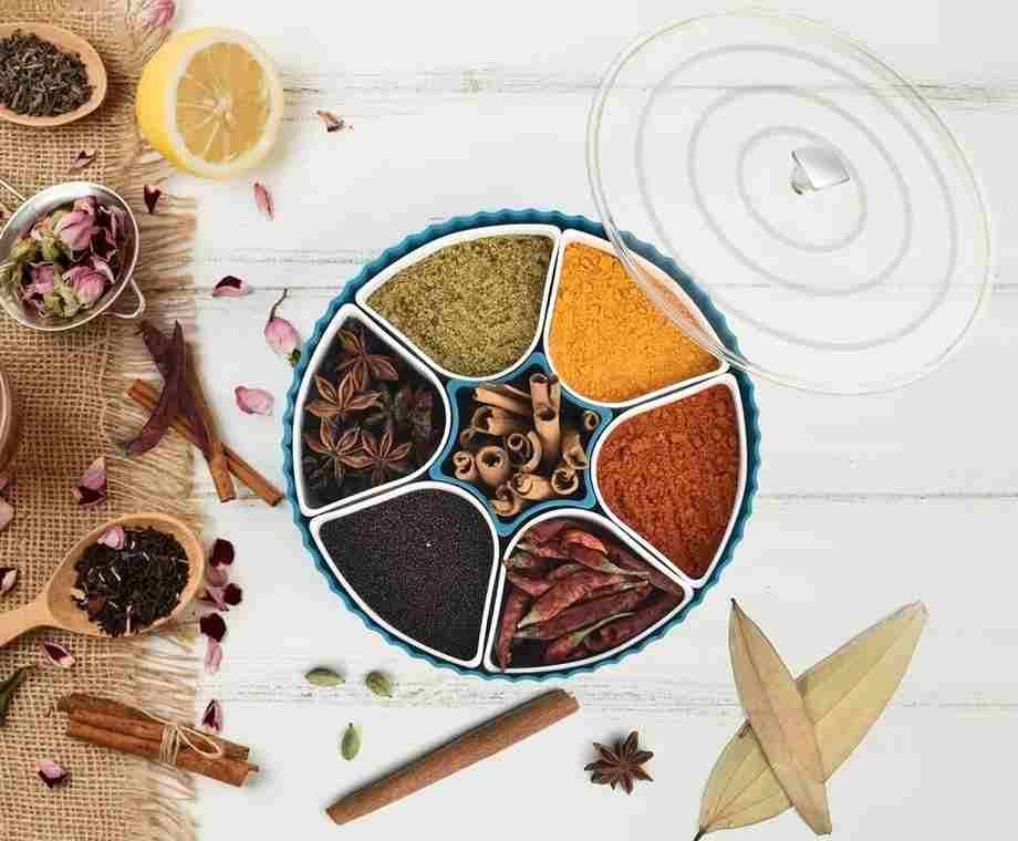 360� Revolving Spice Box & Dry Fruit Box