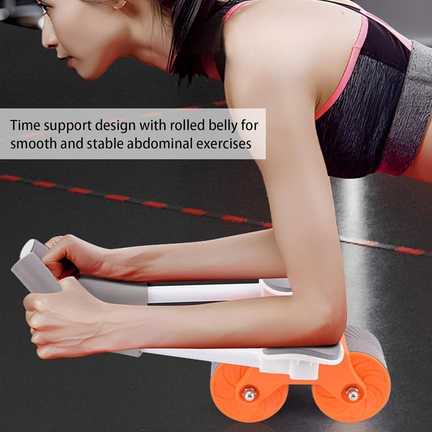 HomeFit Abdominal Exercise Roller [Heavy Duty]